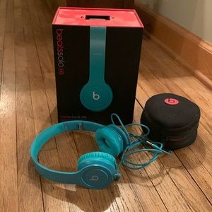 Beats Solo HD On-Ear Headphones - green with box